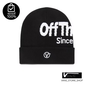 หมวกไหมพรมVANS DISTORTED TALL CUFF BEANIE BLACK สินค้ามีประกันแท้