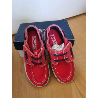 รองเท้าเด็กผู้ชาย Sperry สีแดง