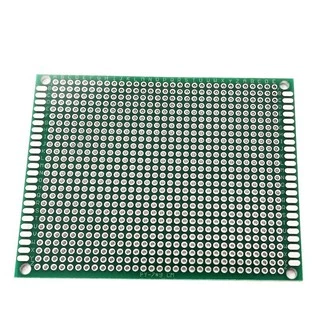 รุ่นอย่างดี แผ่นปริ้นเคลือบดีบุก 2×8,4×6,5×7,5×7,6×8,7×9,9×15,8×12PCB circuit board แผ่นปริ้น แผ่นวงจร ไข่ปลา