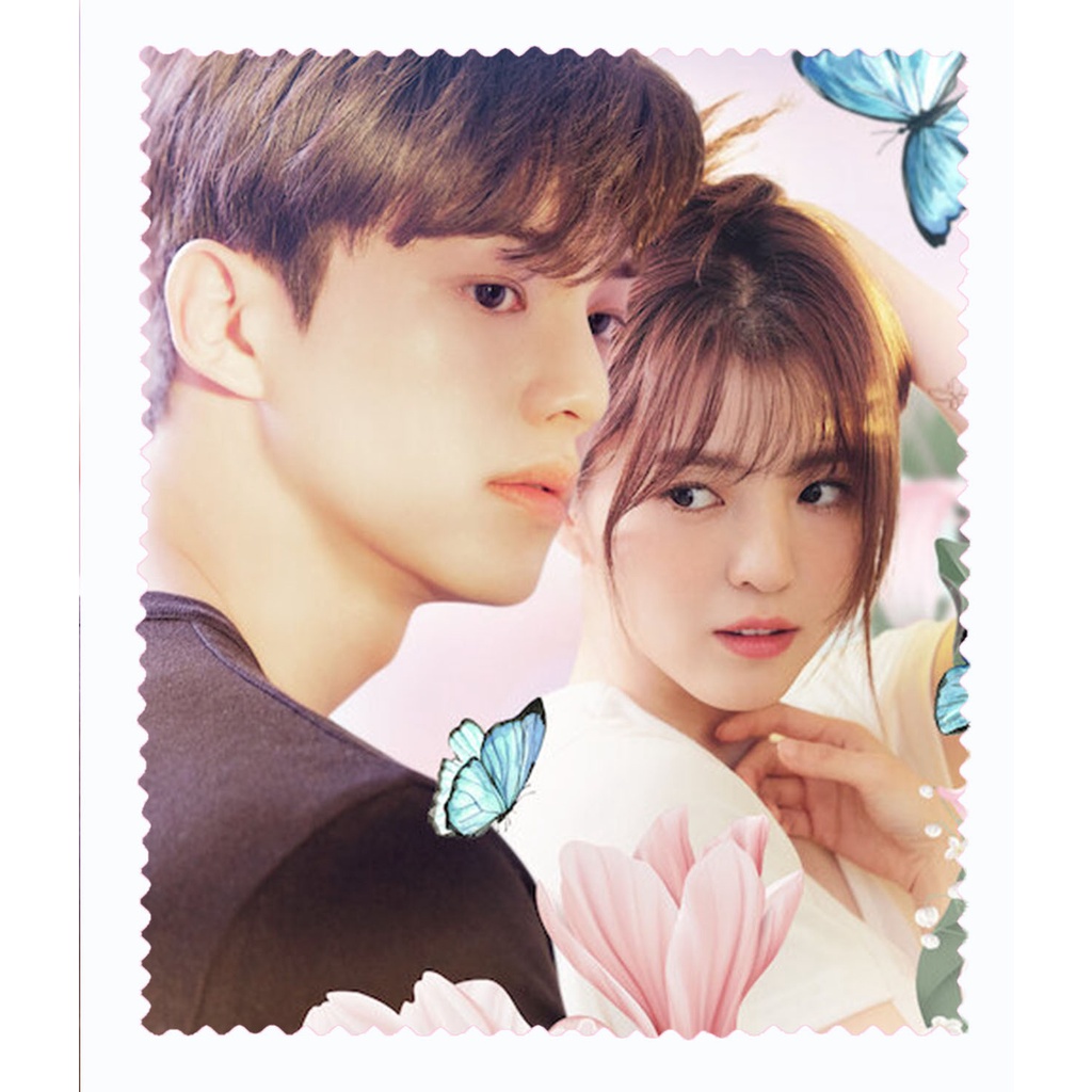 ผ้าเช็ดแว่นตา เช็ดเลนส์ ผ้าไมโครไฟเบอร์ Nevertheless Song Kang ซงคัง ฮันโซฮี