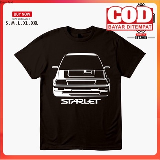 Kais DISTRO เสื้อยืด ลาย Toyota Starlet EP71 สําหรับรถยนต์ KRMK