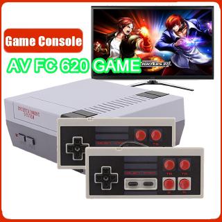 เครื่องเล่นเกมAv Rca Tv Fc Nes Tv เกมคอนโซล 620 ฟรีสไตล์คลาสสิค