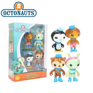 ตุ๊กตาฟิกเกอร์การ์ตูน Octonauts  4 ชิ้น / เซ็ต