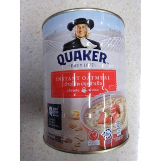 Quaker Instant Oatmeal ข้าวโอ๊ต ปรุงสำเร็จ เควกเกอร์ 800g