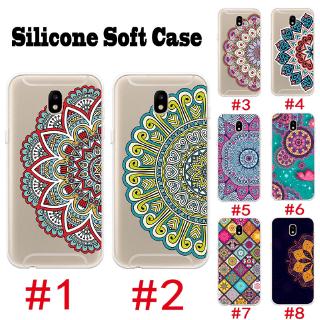 เคสโทรศัพท์มือถือ Samsung J3 Pro J5 Pro J7 Pro 2017 ปลอก TPU อ่อน Mandala