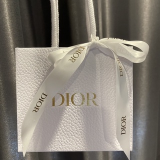 ‼️ถุงดิออร์ Dior แท้จากช้อป โลโก้ทอง + ริบบิ้นทอง‼️13x14.5x5 cm ถุงกระดาษ เซ็ตกล่องลิป น้ำหอม เครื่องประดับ ดิออร์ Dior