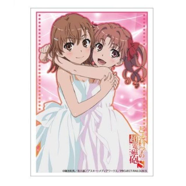 ปลอก​ใส่การ์ด​ลาย​ Anime​ To​ Aru​ ​Kagaku​ no​ ​Railgun​ เรลกัน แฟ้มลับคดีวิทยาศาสตร์ ​S​ "Misaka&amp;Kuroko"