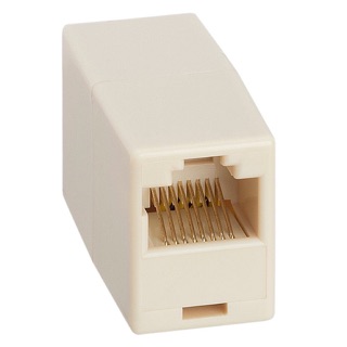 ✅✅ ตัวต่อสายแลน RJ45 Coupler Female to Female Cat5 Network Ethernet LAN อะแดปเตอร์เชื่อมต่อ