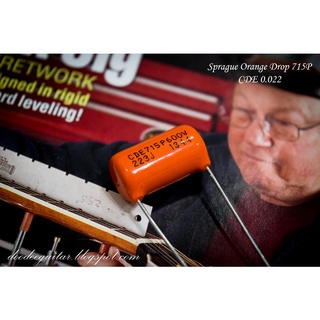 Sprague Orange Drop 715P CDE Capacitor Guitar