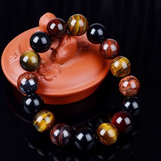 สร้อยข้อมือหิน tiger eye 10 มม. 1 ชิ้น