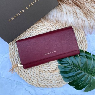 กระเป๋าเงิน CHARLES &amp; KEITH ใบยาวรุ่นพู่ยอดฮิต