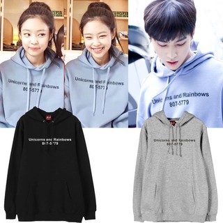 เสื้อฮู้ดแบบ JENNIE BLACKPINK และเจบี GOT7