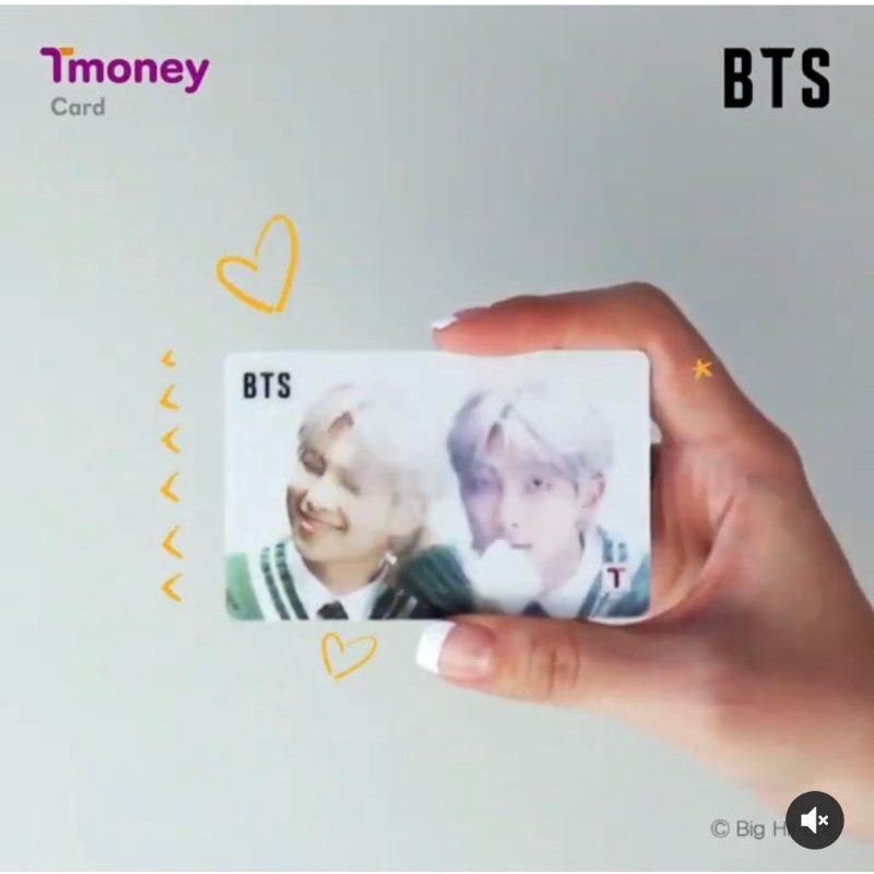 บัตร T-Money BTS 2020 RM