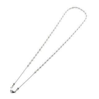 DSP สร้อยคล้องแมสบีทเงิน สายคล้องแว่นตา เงินแท้ 925: 925 Sterling Silver Face Mask Chain - Mask Strap- Eyeglasses Holder