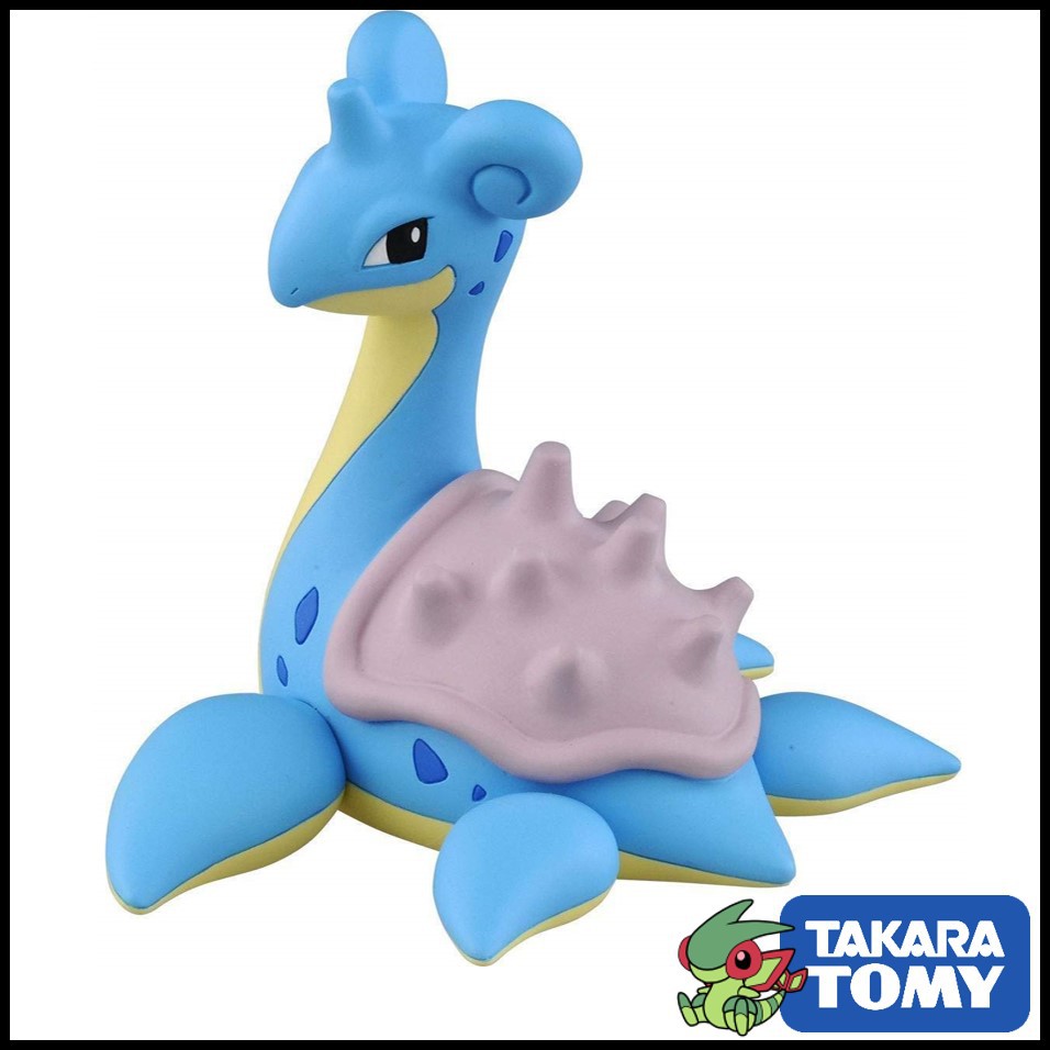 (หายาก) โมเดล Pokemon Lapras ของแท้ Takara TOMY Japan Hyper Size - ฟิกเกอร์โปเกมอน Moncolle - Shop P