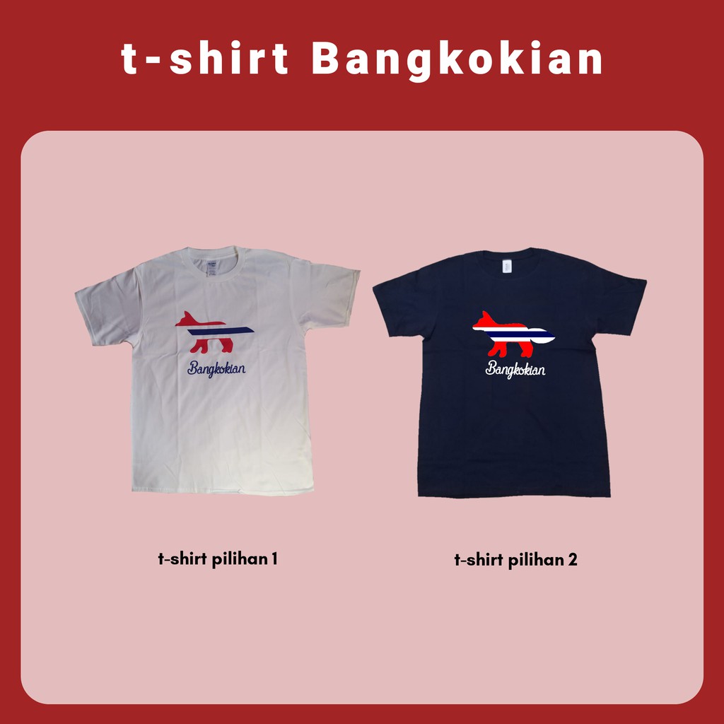 (PO) เสื้อยืด BANGKOKIAN TAY TAWAN BRIGHT (READ DESCRIPTION)