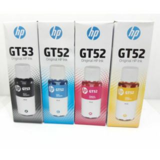 หมึกพิมพ์ หมึกเติม HP GT53BK , HP GT52 หมึกแท้ หมึกพิมพ์