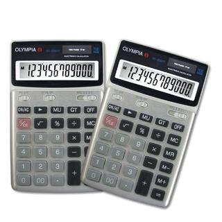 โอลิมเปีย เครื่องคิดเลข รุ่น SD-200VT แพ็คคู่101344OLYMPIA Calculator #Sd-200Vt 2Pcs/Pack Olympia Calculator Model SD-20