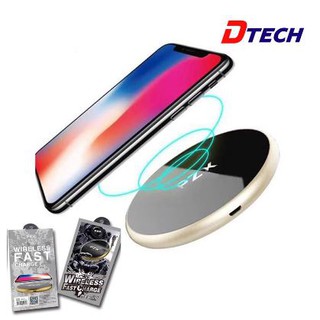 แท่นชาร์จไร้สาย Wireless Fast Charger รองรับสมาร์ทโฟน IPhone 8+,IPhone X,Samsung Galaxy Note 8 , S8 , S8+ , S9 , S9+