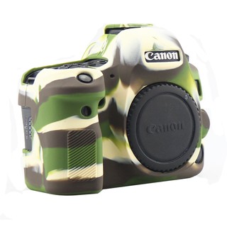 ซอฟท์ยางซิลิโคนตัวกล้องเคสซองสำหรับแคนน่อน  Sofe Silicone For CANON EOS 6D เคสกันกระแทกกล้อง (ARMY)