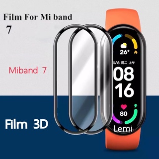 film miband 7 ฟิล์มกันรอย แบบ 3D miband 7 film ฟิล์ม smart watch miband 7 film พร้อมส่ง