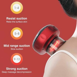 Intelligent Vacuum Cupping Scraping Instrument Electric Meridian Dredging Massager Suction Sha Instrument