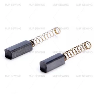 ถ่านมอเตอร์ จักรเล็ก ถ่านมอเตอร์จักรเล็กหัวดำ อย่างดี ถ่านแข็ง(ราคา1คู่)