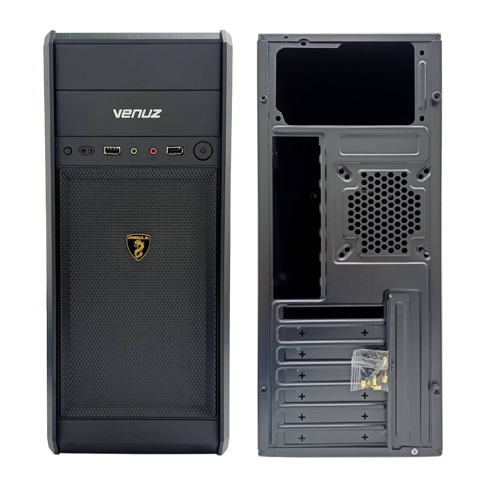 เคสคอมพิวเตอร์ (เคสเปล่า) Computer ATX Case Venuz รุ่น 0215