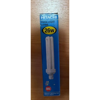 หลอดไฟ "HITACHI" รุ่น FDX26/CW 26W Cool white G24d-3