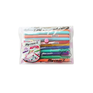 ปากกาสี 2 หัว ชุด 15,24,35 สี ปากกาเมจิก ปากกาสีสองหัว ปากกาสีเมจิก ปากกา เขียนดี ดองเอ DONG-A My Color 2 MC2 Made in korea