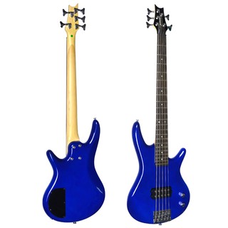 Proline PB105 Bass Guitar กีตาร์เบสไฟฟ้า 5 สาย 22 เฟร็ต ทรง Modern Jazz (Blue)