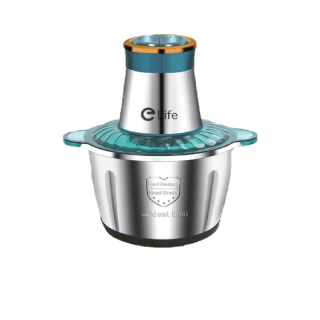 โปรโมชั่น : Elife เครื่องปั่นอเนกประสงค์ ขนาด 2 ลิตร มอเตอร์ 300W Stanless เครื่องบดหมู ประกันมอเตอร์ 3 ปี Stainless blender