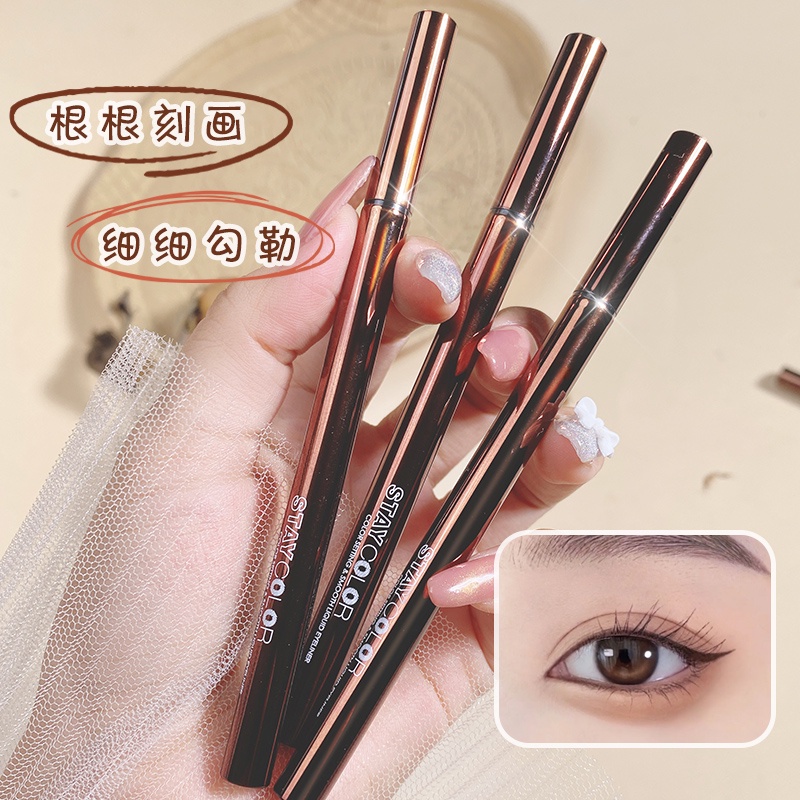 Wodwod อายไลเนอร์แบบน้ํา 0.01 มม. กันน้ํา ติดทนนาน สีดํา สีน้ําตาล NO.W931
