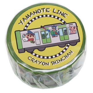 Masking Tape เทปตกแต่งจากญี่ปุ่น ลาย Crayon Shinchan x Yamanote Line (Limited)