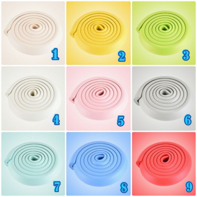 BABY SAFETY โฟมยางกันกระแทกเด็ก แบบตัว L อย่างหนา 12 มิลลิเมตร ยาว 2 เมตร​