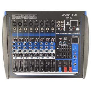 SOUND TECH QA80ST เพาเวอร์มิกเซอร์สเตอดิโอ (5799NAE)