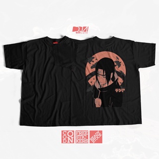 Uchiha ITACHI AKATSUKI NARUTO SASUKE เสื้อยืดลําลองแขนสั้นพิมพ์ลาย ANIME MANGA สไตล์ญี่ปุ่น