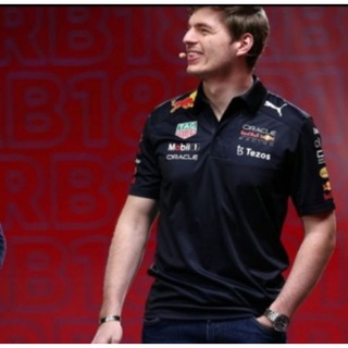 เสื้อโปโลแขนสั้น แบบแห้งเร็ว ลาย F1 aston martin Redbull สําหรับผู้ชาย 2022