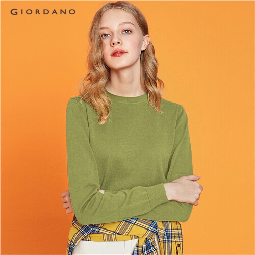 GIORDANO WOMEN Mockneck long-sleeve sweater 05359618