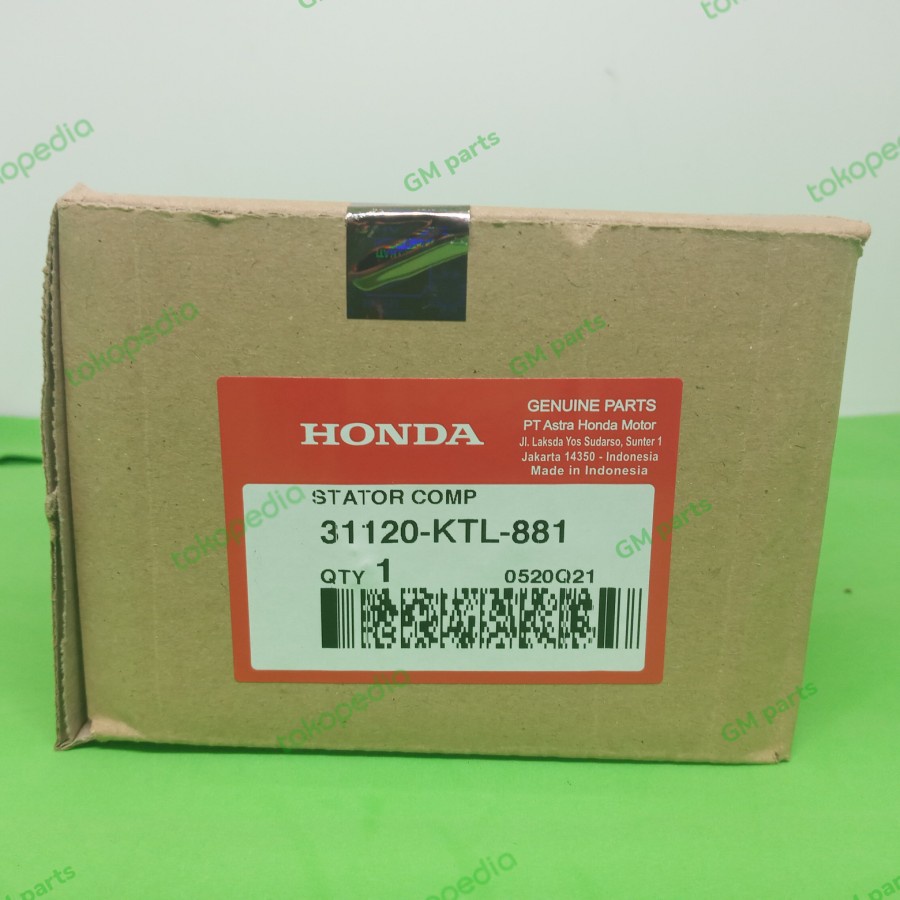 SPULL STATOR COMP HONDA SUPRA FIT OLD 100CC 31120KTL881