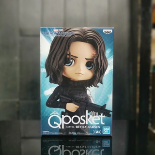 ฟิกเกอร์แท้ (บัคกี้ บาร์นส์) Q Posket Marvel Bucky Barnes (ver.A)  มือ1 Lot.JP