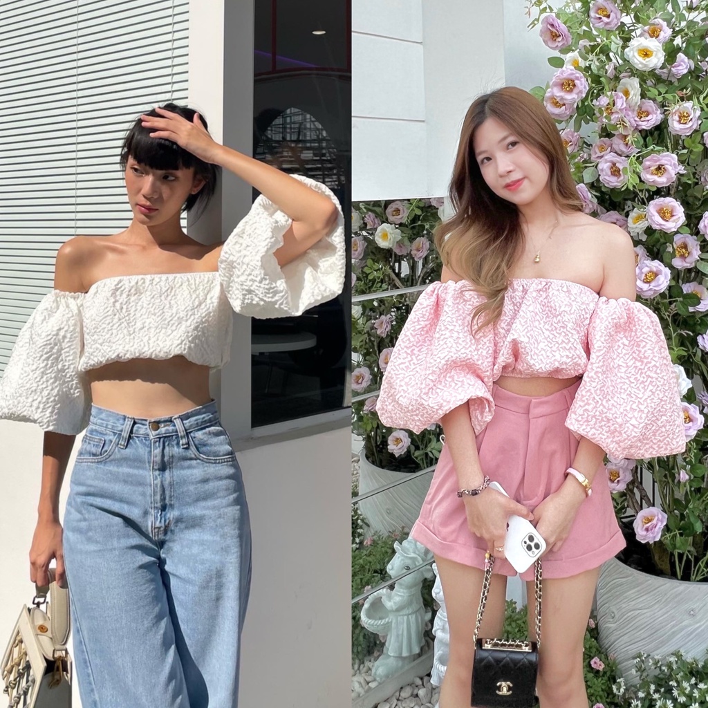 (ลด 200 โค้ด 30WOW200) TBC - Valentines blouse