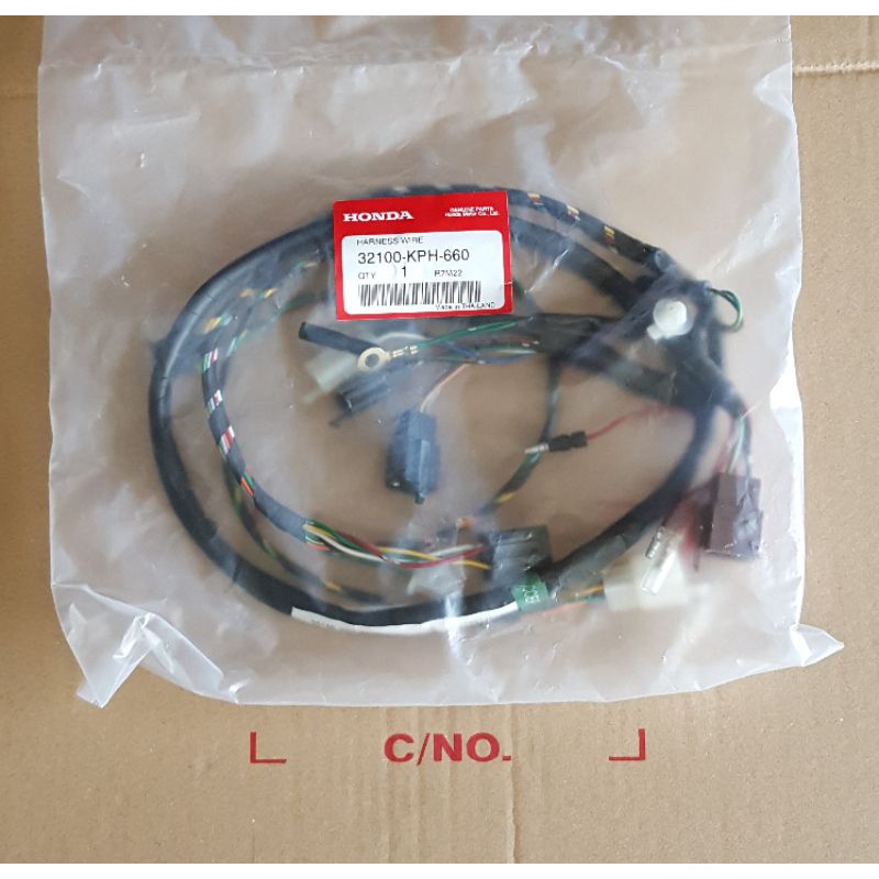 ชุดสายไฟรวม เวฟ125R(สตาร์ทเท้า)แท้ศูนย์ 32100-KPH-660
