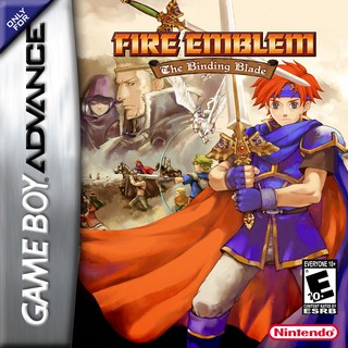 ตลับ GBA Fire Emblem The Binding Blade ตลับผลิตใหม่ ระบบ เซฟ ไอซี ไม่ใช้ถ่าน