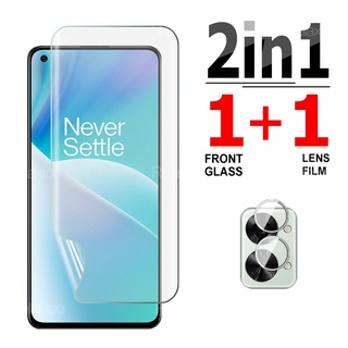 2in1 ฟิล์มไฮโดรเจลกันรอยหน้าจอ ไม่มีกระจก สําหรับ OnePlus nord 2T ce 2 5G OnePlus nord ce2 Lite 5G Nord2 5G