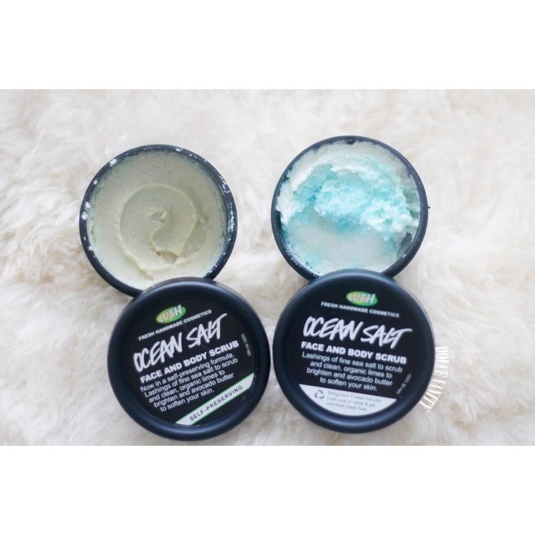 (ของใหม่) Lush Ocean Salt Face and Body Scrub 120g/250g unicornlover