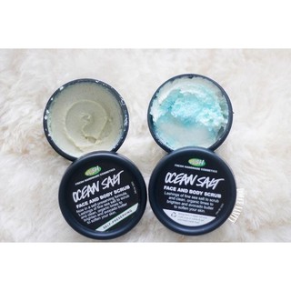 (ของใหม่) Lush Ocean Salt Face and Body Scrub 120g/250g