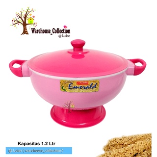 Ready Stok Ceting Nasi Tahan Panas/Tempat Nasi Model Thermos Khaisha Emerald COD