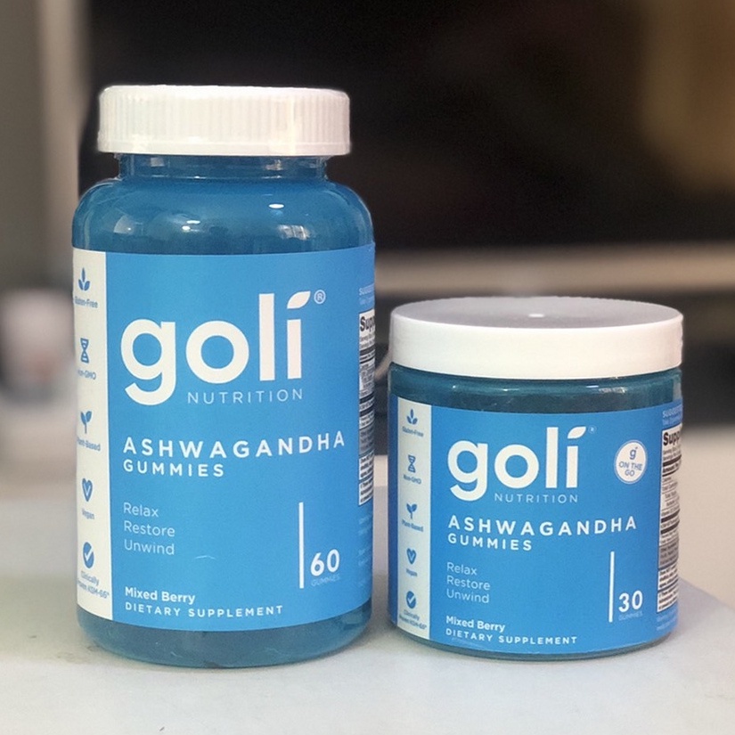 (พร้อมส่ง) Goli Nutrition Ashwagandha Gummies Mixed Berry 60 Gummies ...