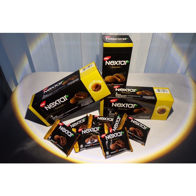 ขนมบราวนี่Nextar สอดไส้ช็อกโกแลตนำเข้า พร้อมส่ง🔥